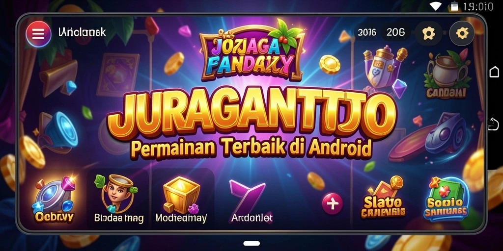 Tampilan menarik gameplay slot di JURAGANTOTO.