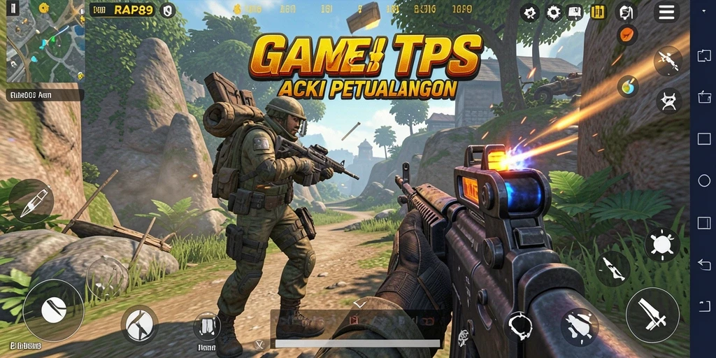 Gameplay menegangkan di RAP89 dengan aksi seru dan grafis menarik.