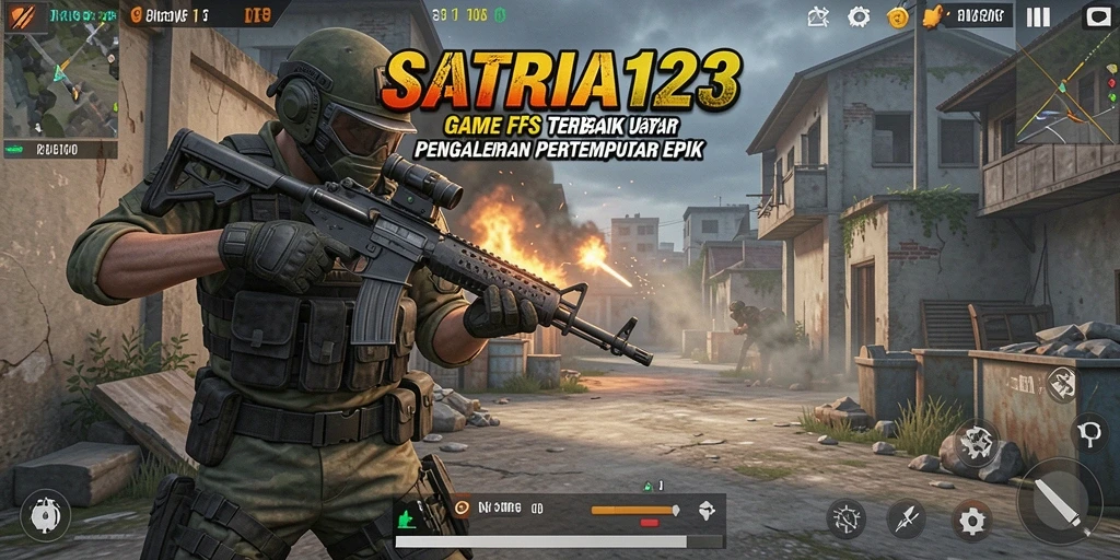 Tangkap momen aksi mendebarkan dari gameplay SATRIA123.