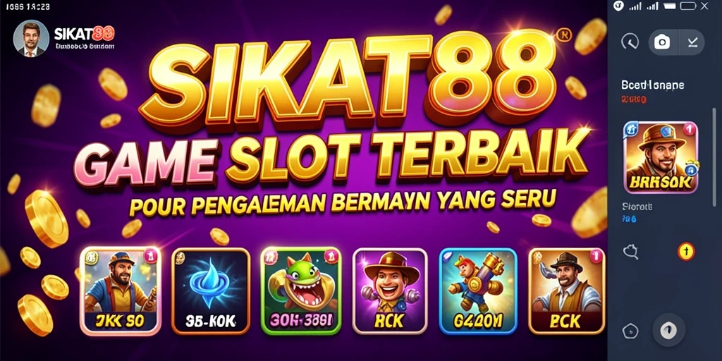Gameplay menarik SIKAT88 dengan efek visual yang memukau.