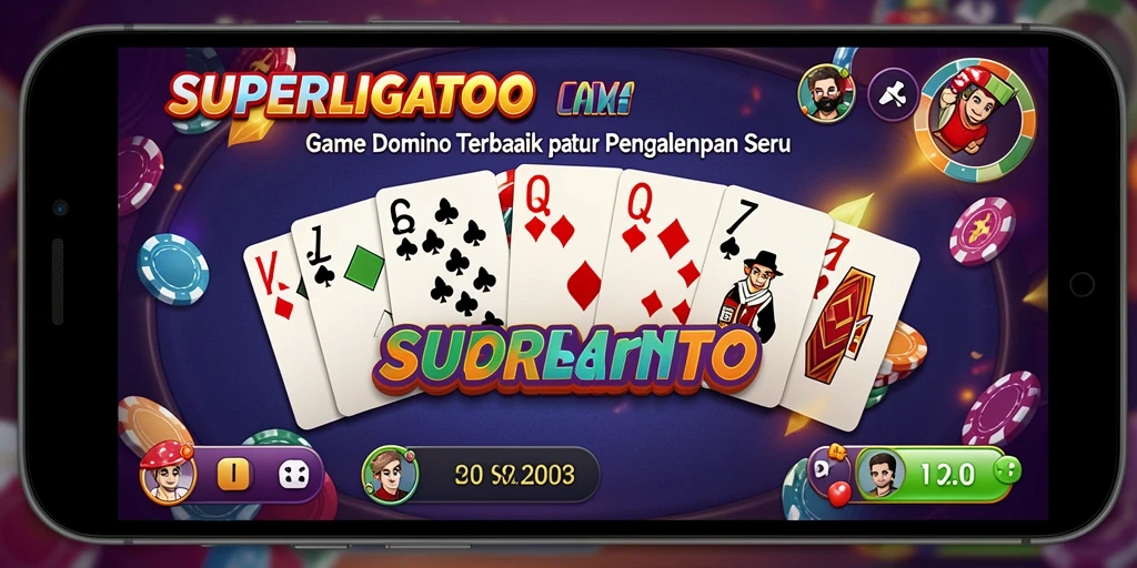 Screenshot gameplay SUPERLIGATOTO dengan tampilan grafis menarik dan interaksi seru.